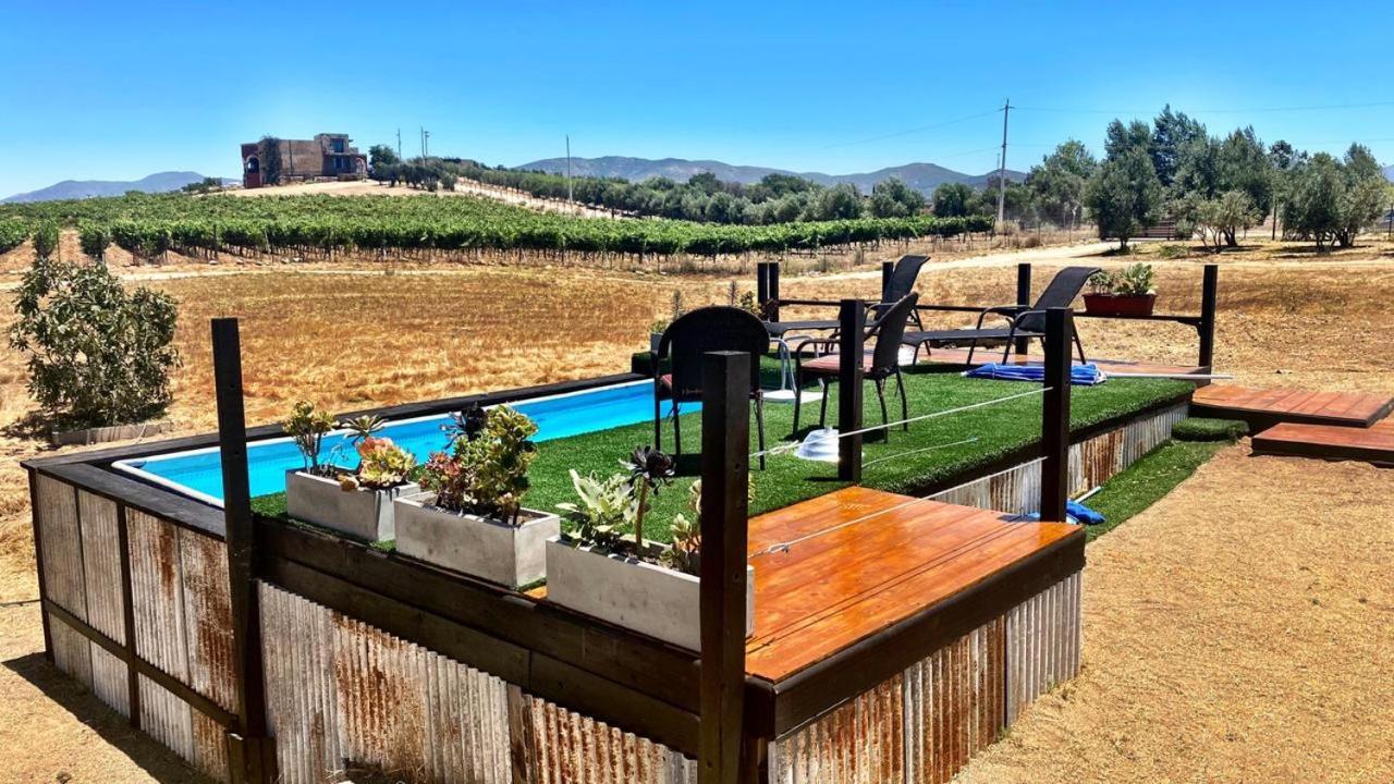 Finca Vidandrei Casa Mazahua Valle de Guadalupe Buitenkant foto